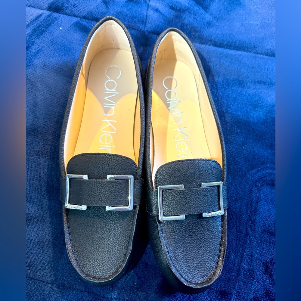 Calvin Klein black loafers